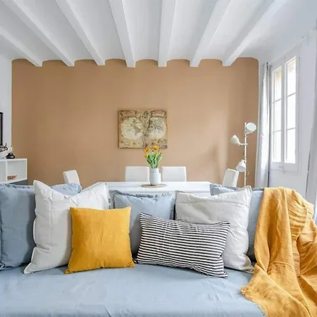 Exquisite&historic Flat With Rooftop Apartman Barcelona
